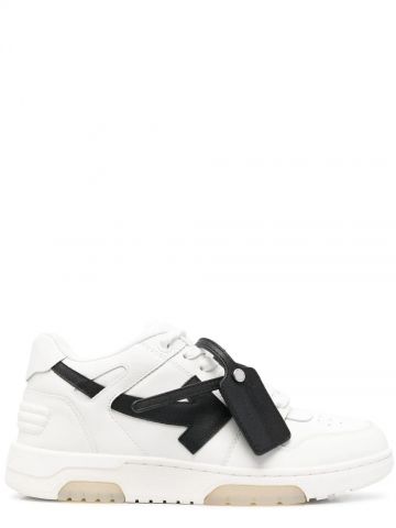 Black motif white Out Of Office Sneakers