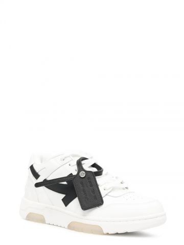 Black motif white Out Of Office Sneakers
