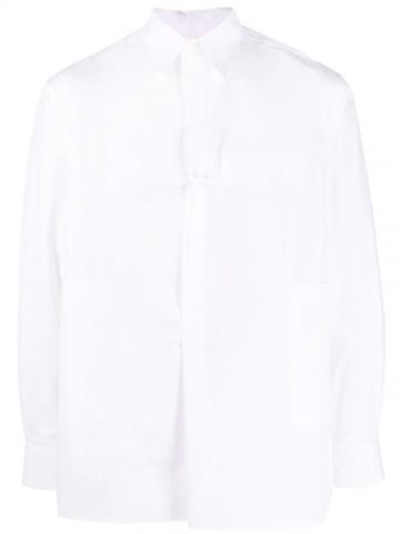 Bow detail white Shirt