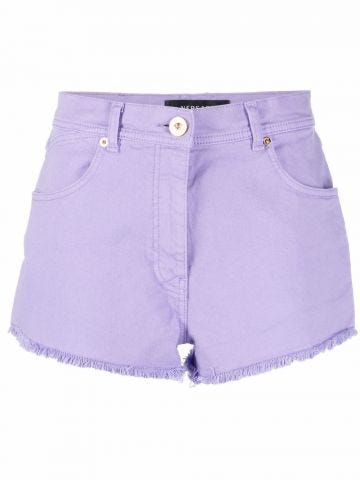 Lilac denim Shorts
