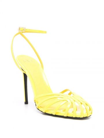 Strappy closed toe yellow Sandals