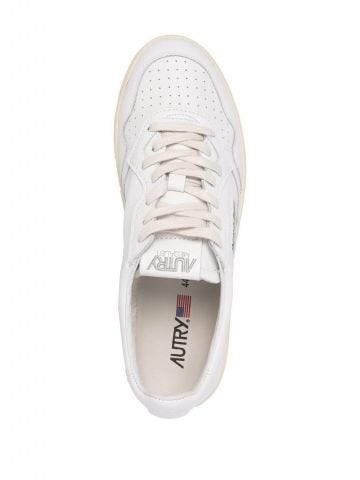Embroidered logo lace-up Sneakers