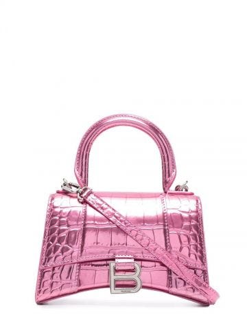 Pink Hourglass XS tote Bag