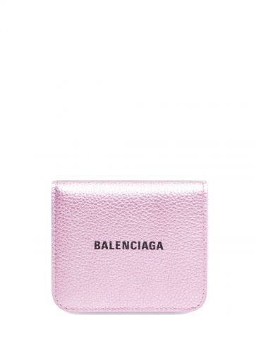 Pink Cash Flap Wallet