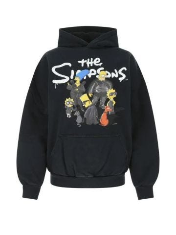 The Simpson x Balenciaga black Hoodie