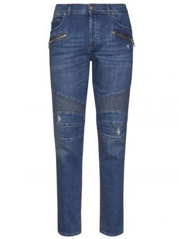 Blue tapered Jeans