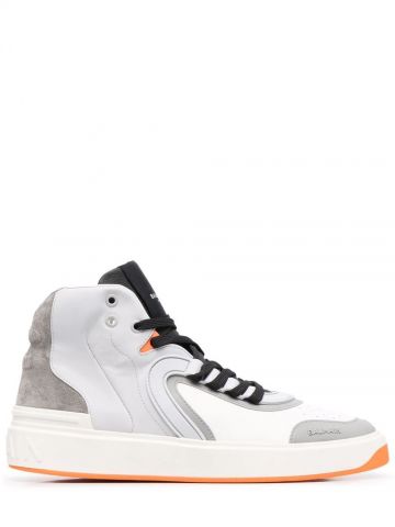 B-Skate grey high top Sneakers