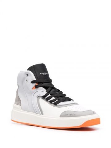 B-Skate grey high top Sneakers