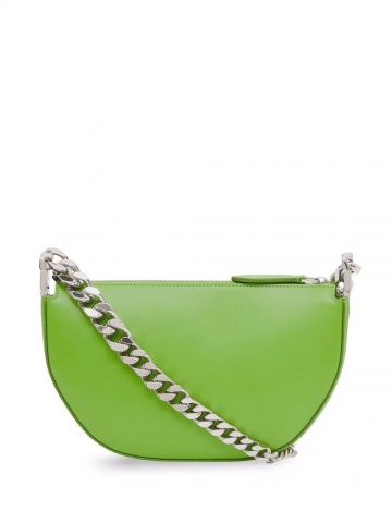 Green Mini Leather Zip Olympia Bag