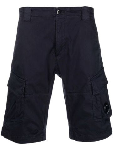 Lens motif blue Cargo Shorts