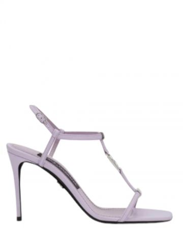 Lilac Sandals with DG logo