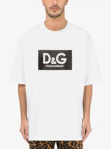 White T-shirt with printed logo