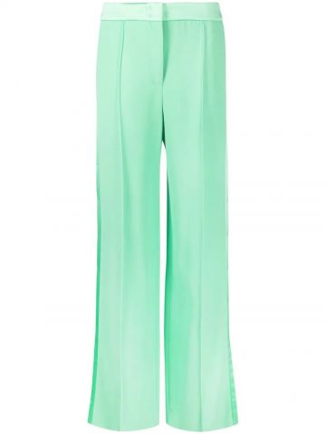 Mint green high waisted flared Trousers