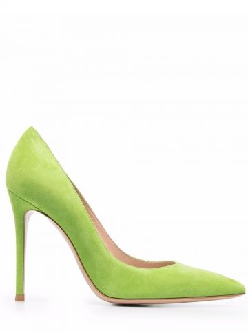 Green pointed Pumps