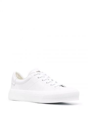White 4G Sneakers