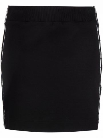 Black Skirt with 4G pattern