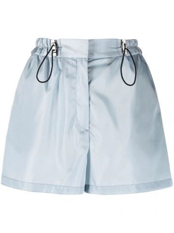 Light blue Shorts with drawstring