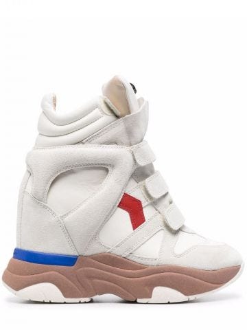 Balskee white wedge Sneakers