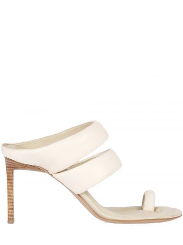White Cassis Sandals