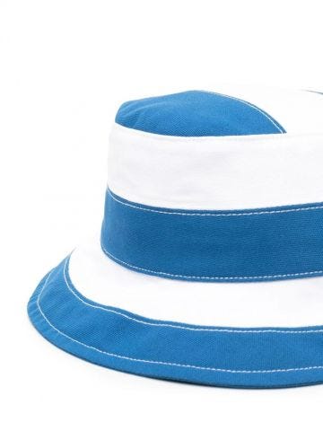Le Bob blue striped bucket Hat