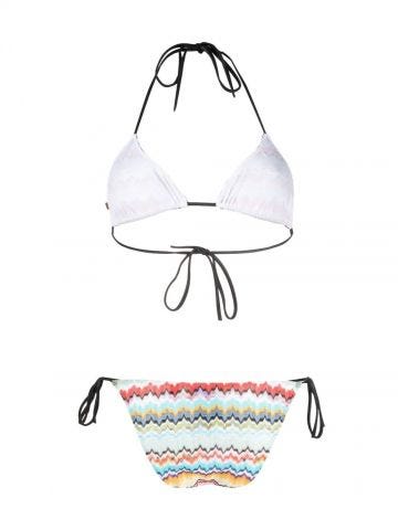 Multicolored zigzag pattern Bikini Set