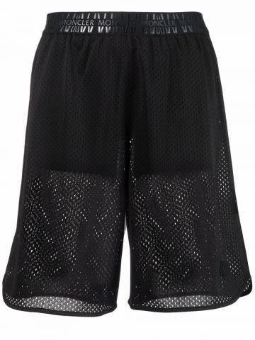 Black Shorts with elasticated waist