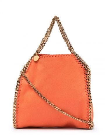 Orange Falabella Mini tote bag