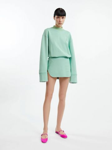 Palmer green mini dress