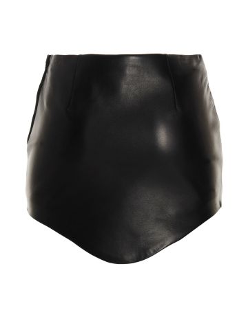 Black Wave mini skirt