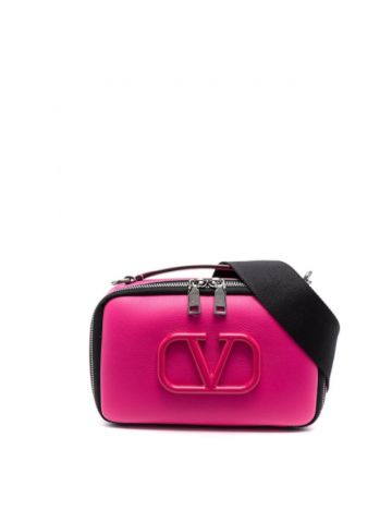 VLogo Signature pink crossbody Bag