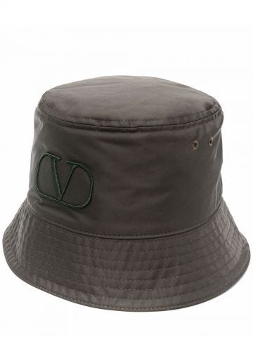 VLogo green bucket Hat