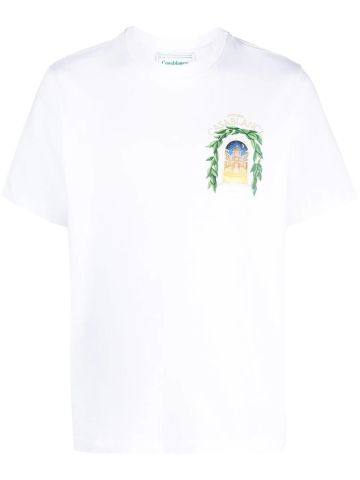 Avenida white T-shirt with print