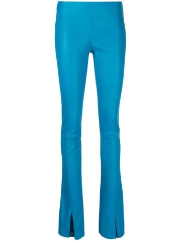 Light blue stretch leggings