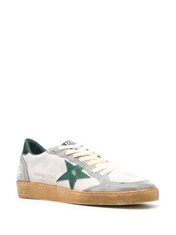 Green and white Ball Star sneakers