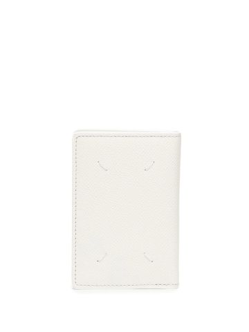 Portafoglio bi-fold bianco