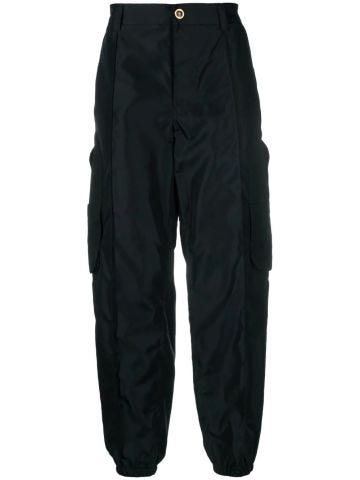 Cargo trousers with logo