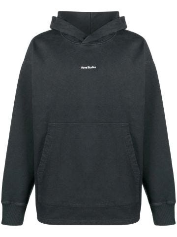 Black sweatshirt with logo