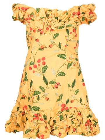 Jardin floral short dress