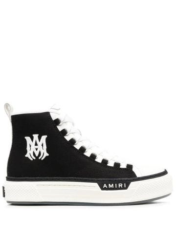 M.A. Court black high sneakers