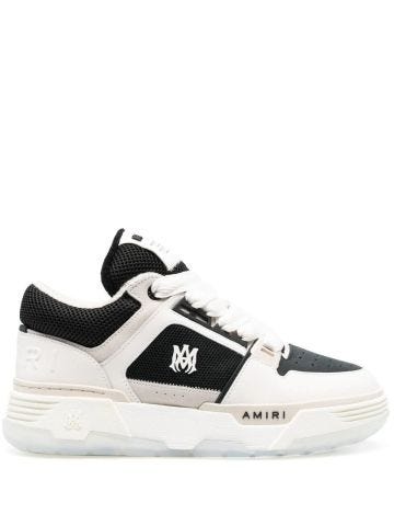 Two-tone MA-1 sneakers in black and white