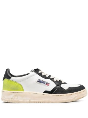 Multicolored Medalist low top sneakers with contrasting heel