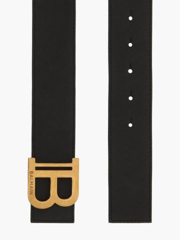 Medium B logo buckle belt
