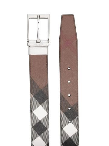 Belt with Vintage Check Buckle