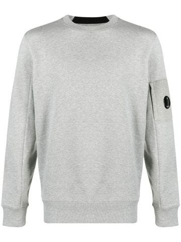 Light grey crewneck sweatshirt