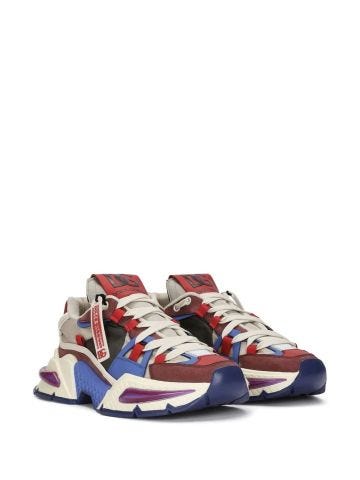 Multicoloured Airmaster trainers with contrasting inserts
