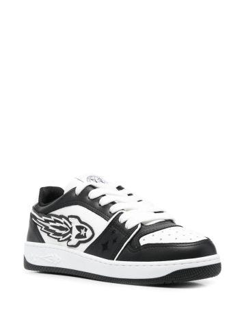 Sneakers Ej Planet low bianche e nere