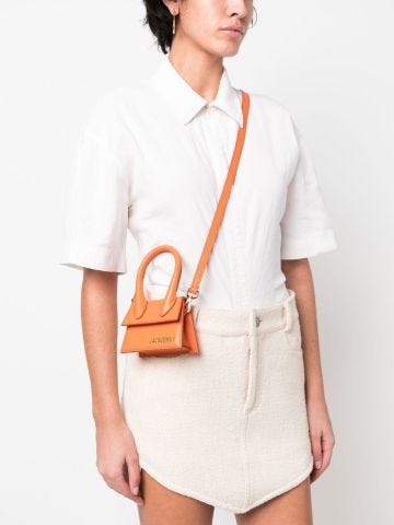 Le Chiquito mini orange handbag