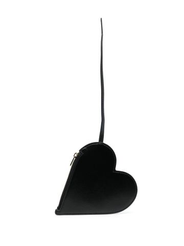 Black heart pouch