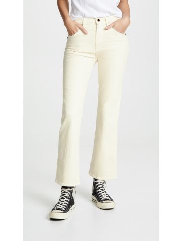 Vivian New Bootcut Ivory Flared Jeans