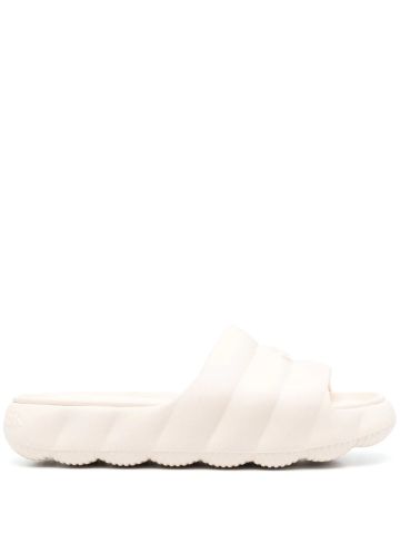 Ivory quilted sandals slides Lilo